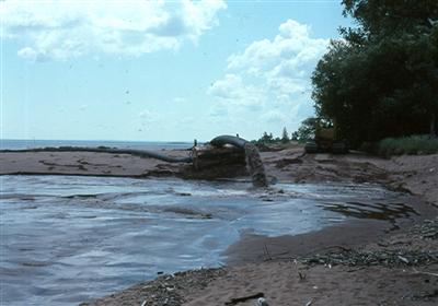 Dredged Materail Used as Beach Nourishment
